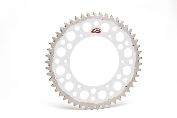 RENTHAL TWINRING SPROCKET SILVER 50T
