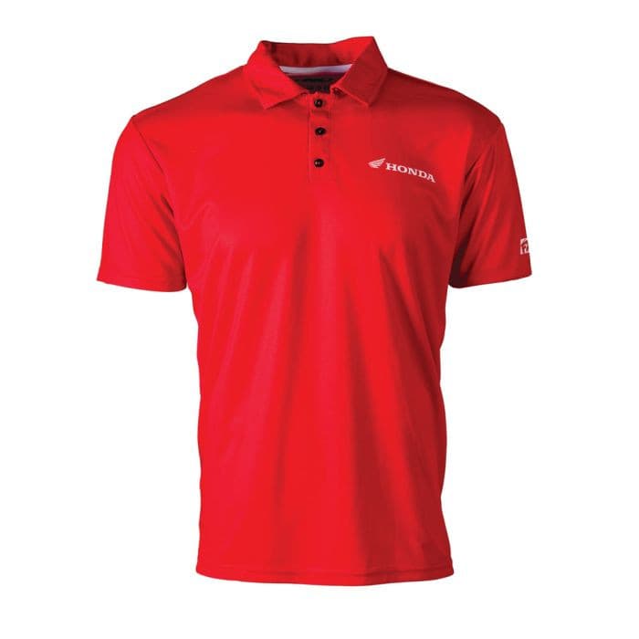 FACTORY EFFEX HONDA POLO SHIRT - RED XL