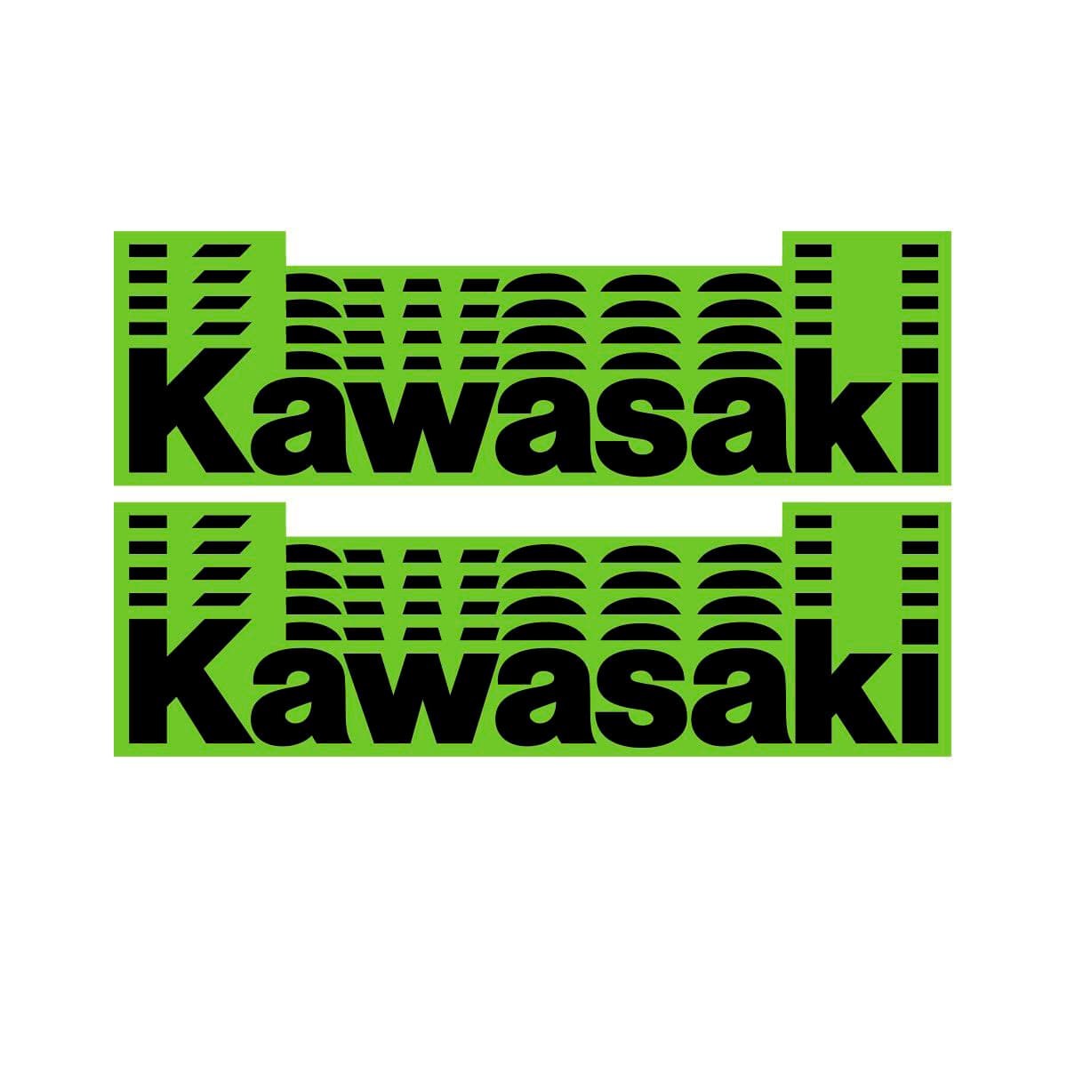 D-Cor 6" Kawasaki Decal 10 Pack