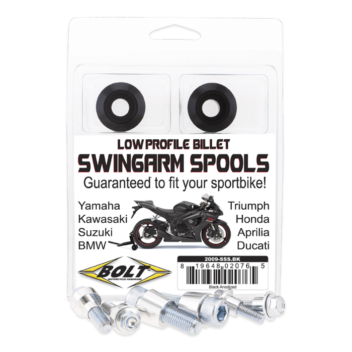 SWINGARM SPOOLS BLACK