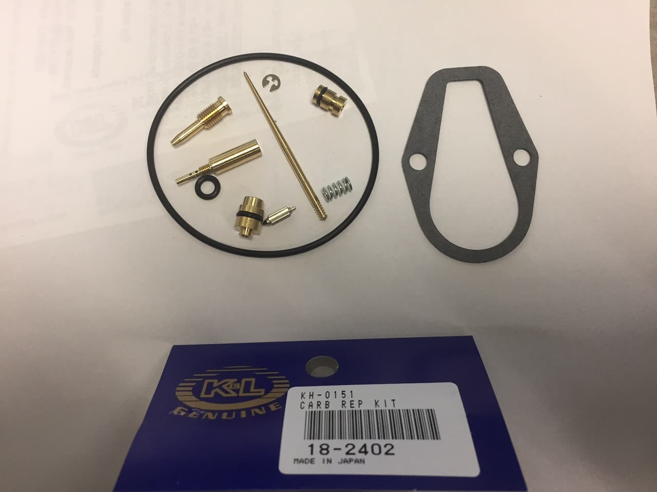 CARB REPAIR KIT (EA)