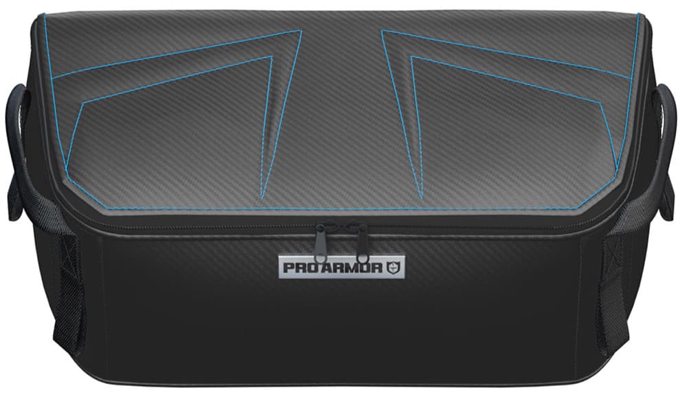 COOLER BAG BLUE POL