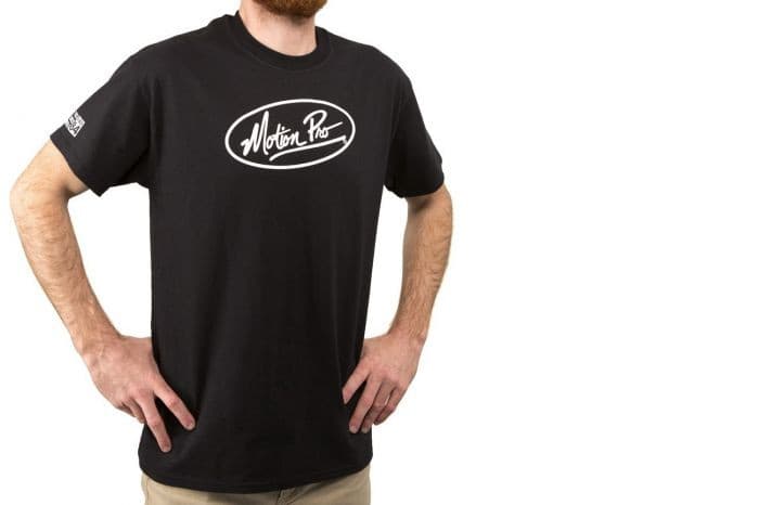 MP CREW TEE, BLACK, MEDIUM