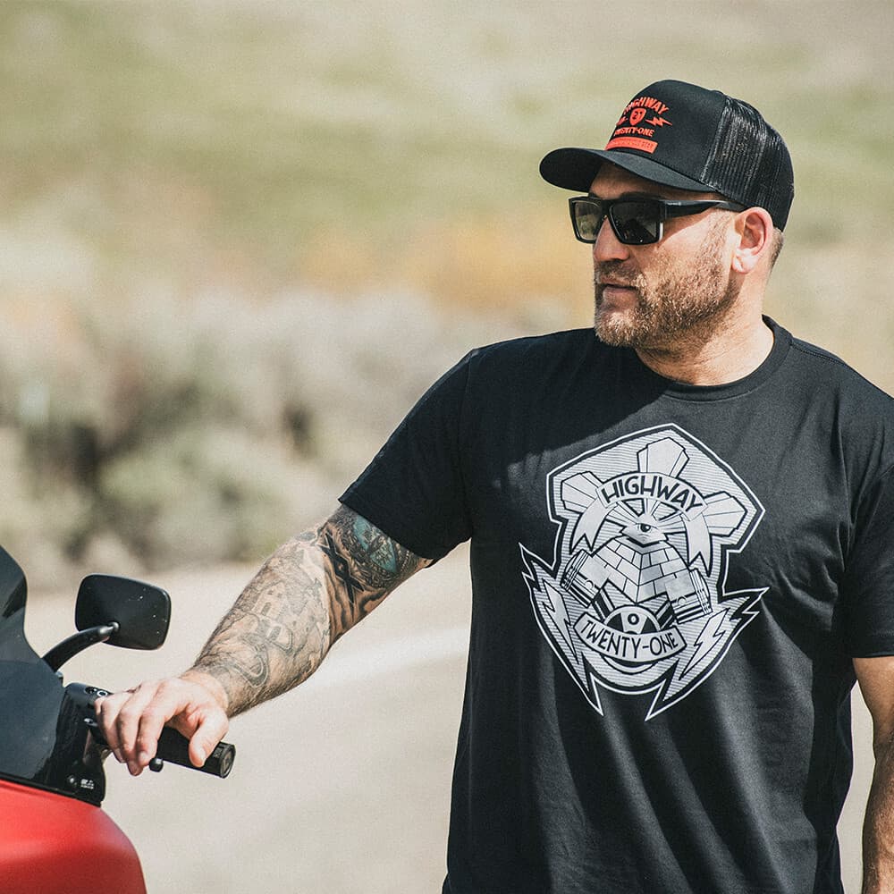 Highway 21 Ts Le Feb Black XL, image 2 of 2