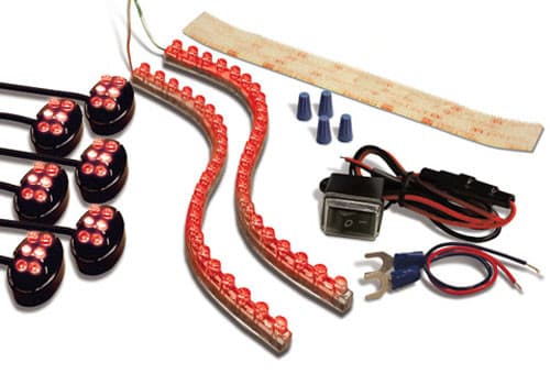 STREET-FX EPOD-PRO KIT-RED-BLACK-M/C