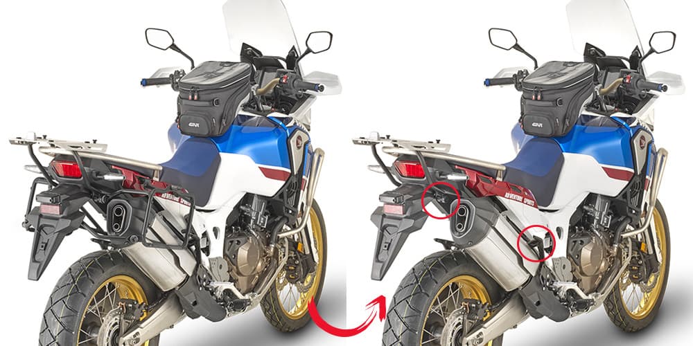 Givi Side Case Hardware
