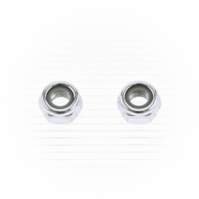 NYLON LOCK NUT M10 10/PK