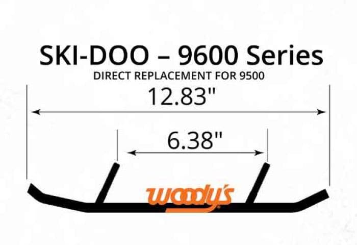 4" MAVERICK RUNNERS SKI-DOO 9600