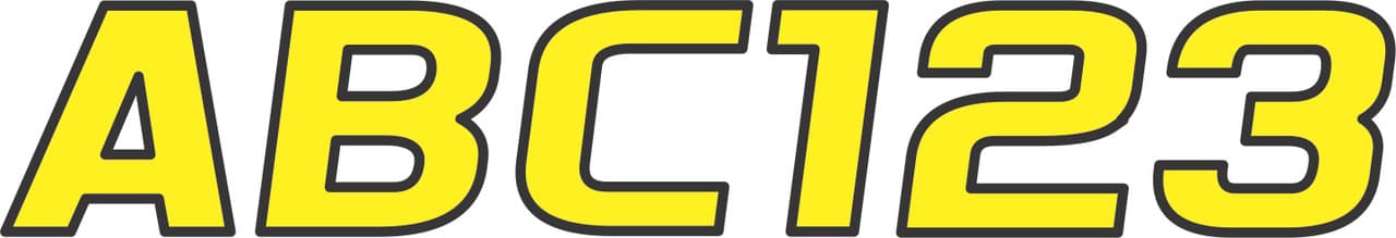 Hardline 700 PWC Kit Yellow/Black