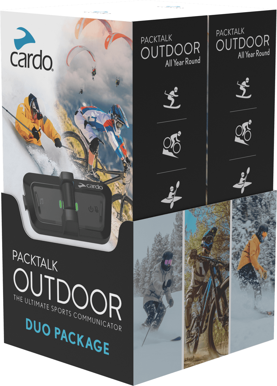 PACKTALK OUTDOOR DUO BLACK