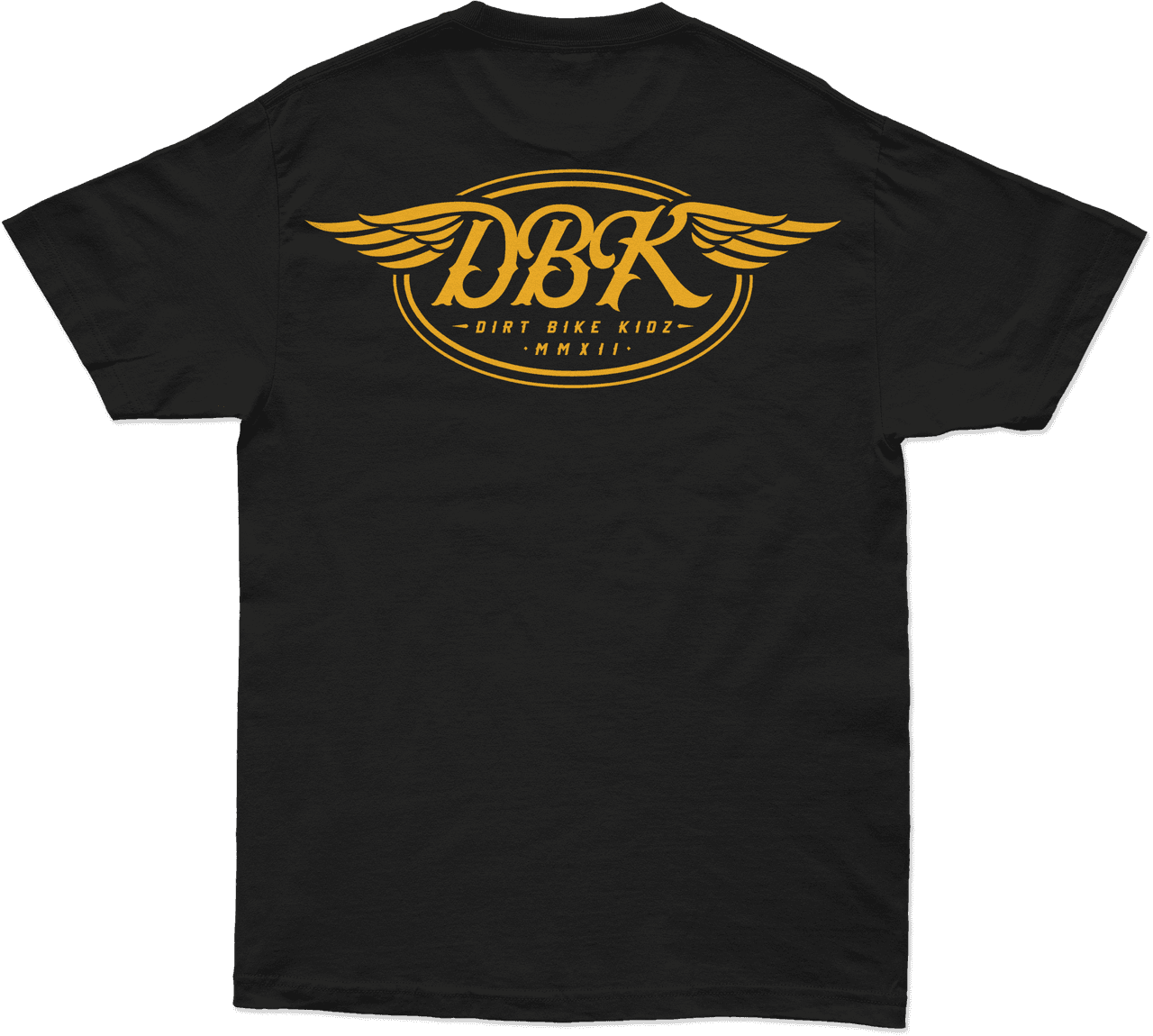 Dbk Goldwings Tee Black 2X, image 2 of 2