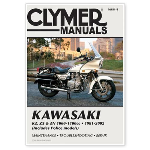 CLYMER MANUAL KAW 1000 & 1100CC 81-02