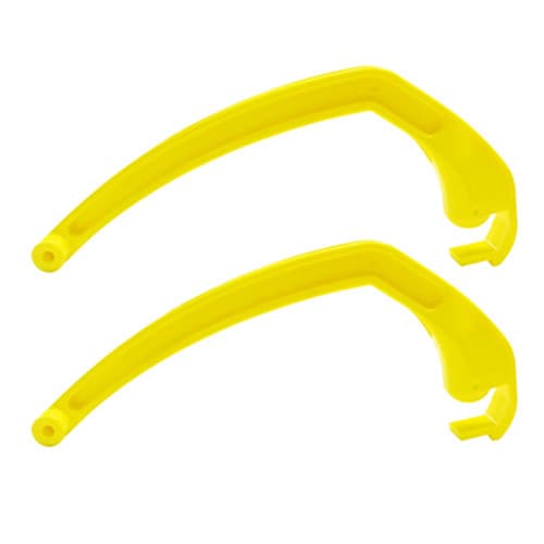 SKI HANDLE STARBURST YELLOW
