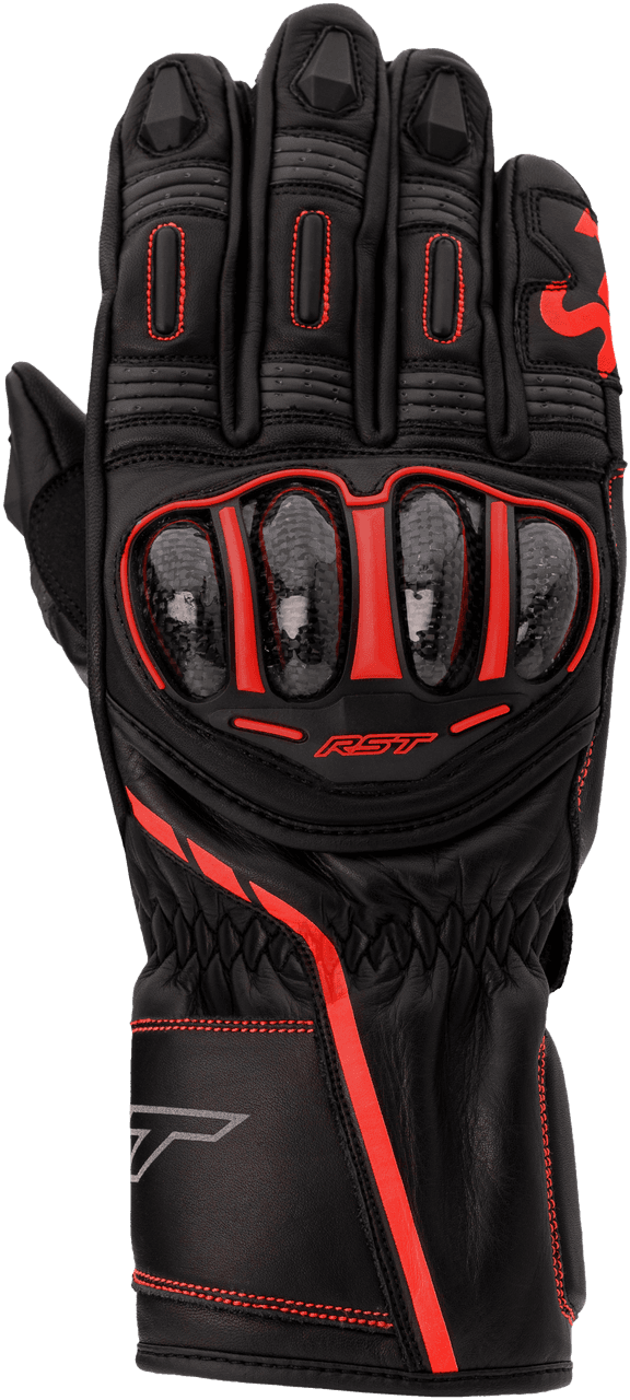 S1 CE GLOVE BLACK/GREY/RED SM