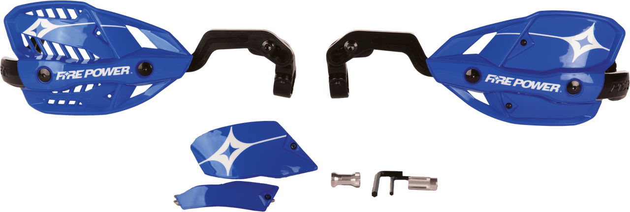 1 1/8" CLOSED HANDGUARD BLUE
