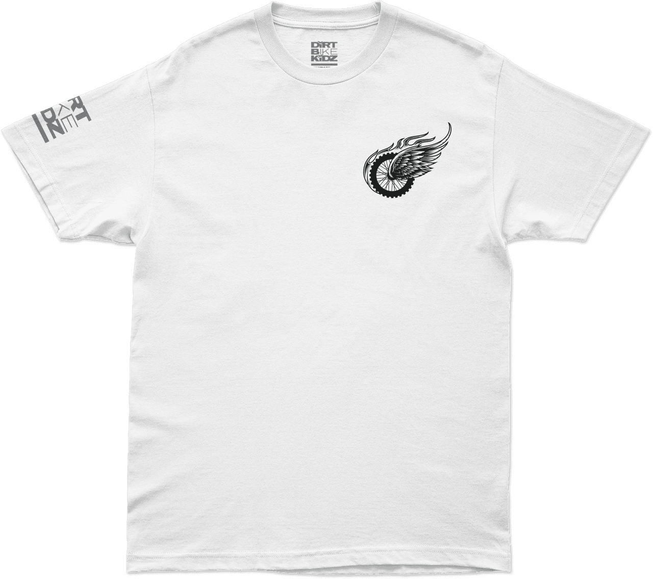 Dbk Two Wheels Tee White MD, image 2 of 9