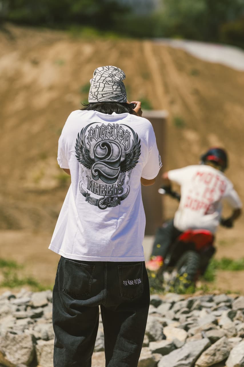 Dbk Two Wheels Tee White MD, image 5 of 9