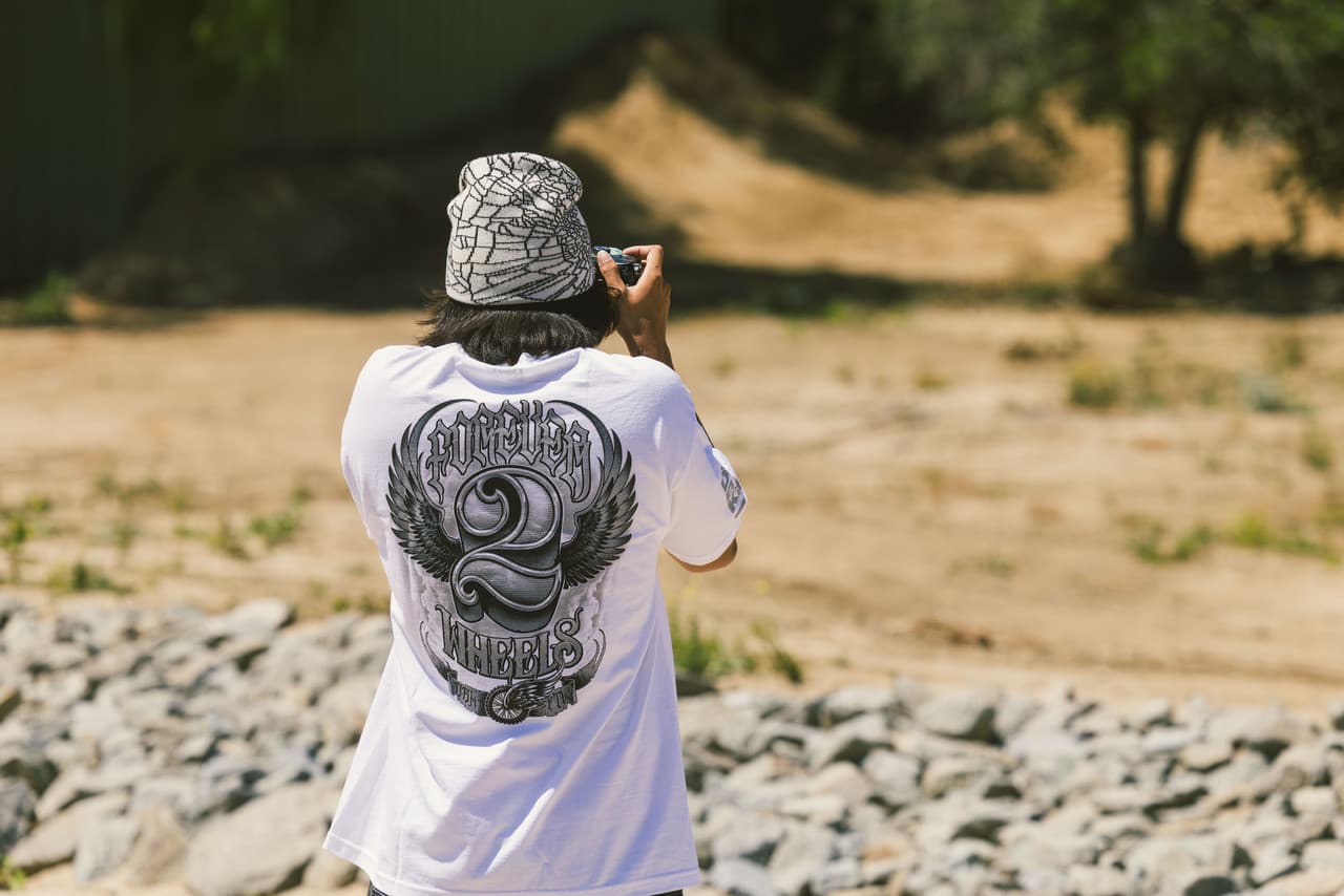 Dbk Two Wheels Tee White MD, image 7 of 9