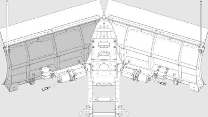 KFI V-Plow Drivers Side Wing, image 2 of 3