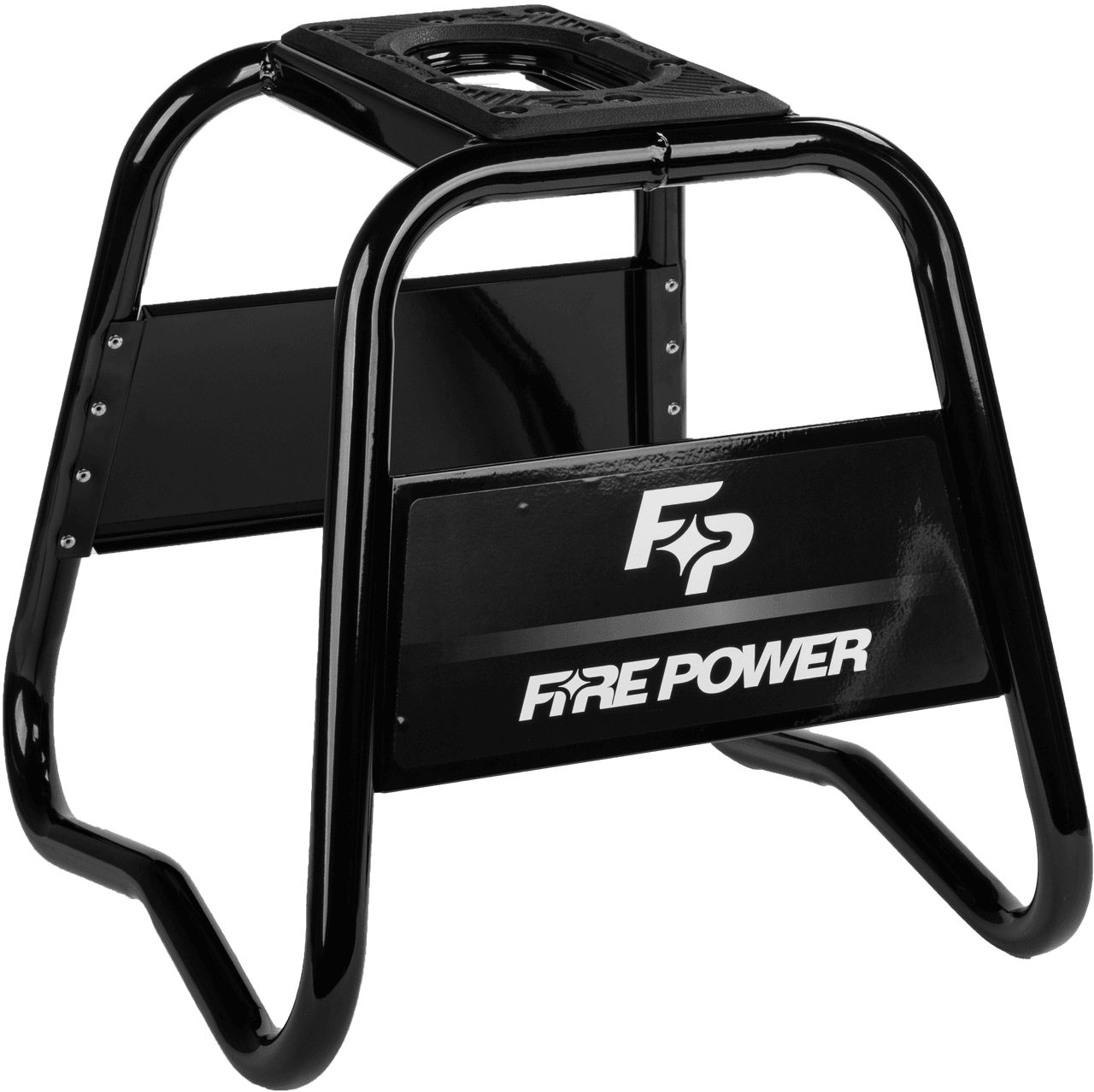Fire Power Podium Stand Black