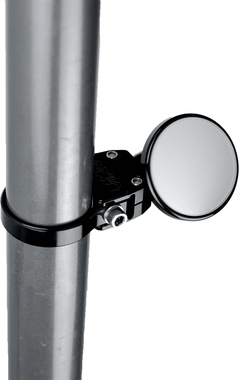 2.0" RACING SPOT MIRROR BLACK