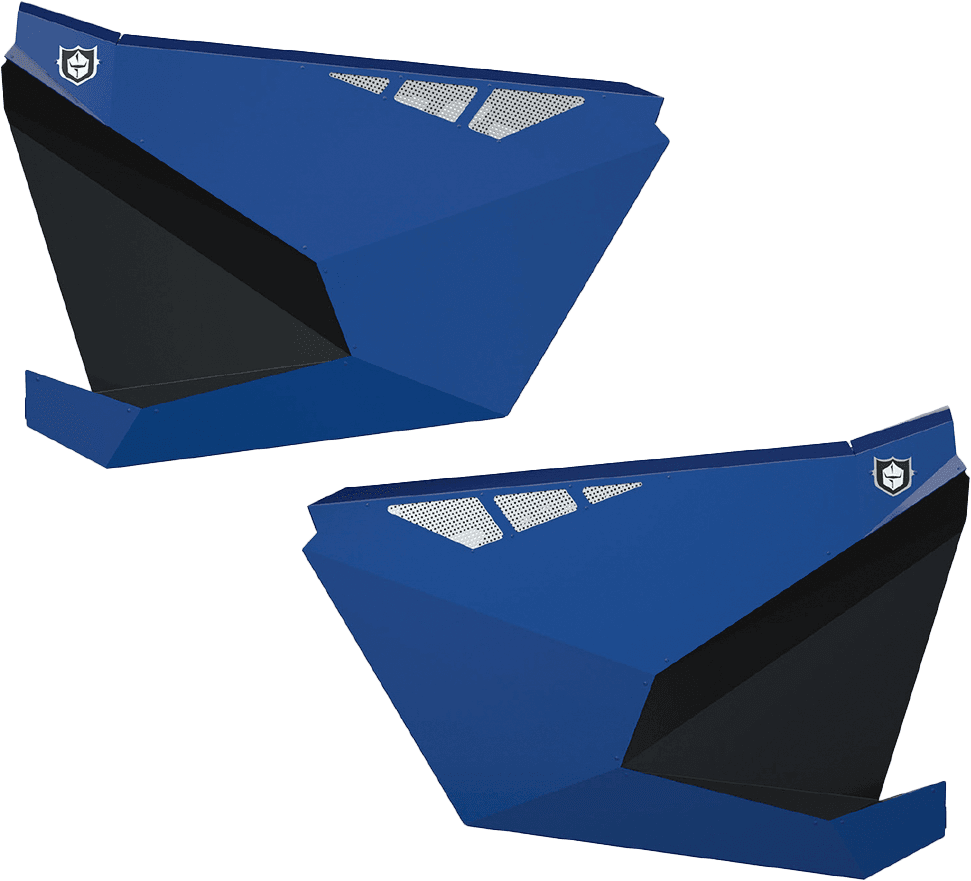 RZR PRO XP DOORS BLUE POL