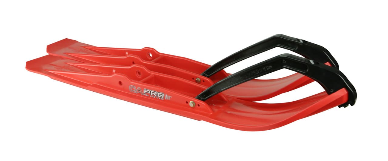 C&A Razor Pro Skis Red Pair