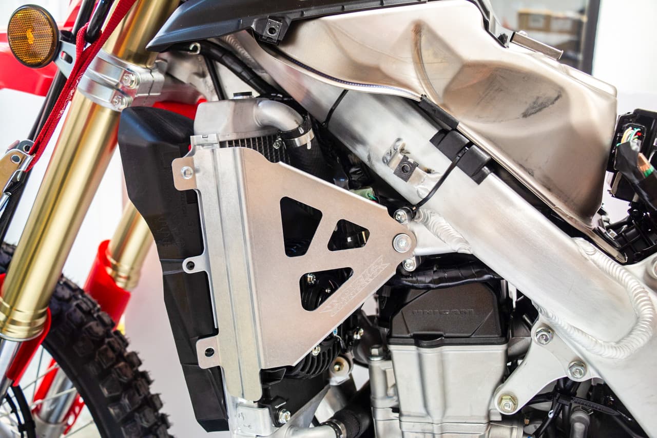 Works Radiator Braces CRF450L