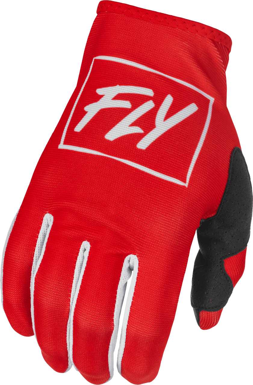 LITE GLOVES RED/WHITE MD