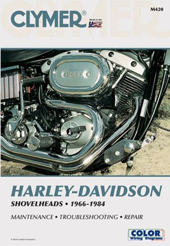 CLYMER MANUAL H-D SHOVELHEADS 66-84