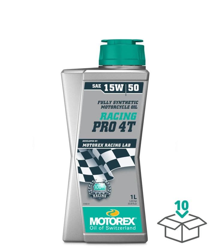 MOTOREX RACING PRO 4T 15W50, 1 LITER