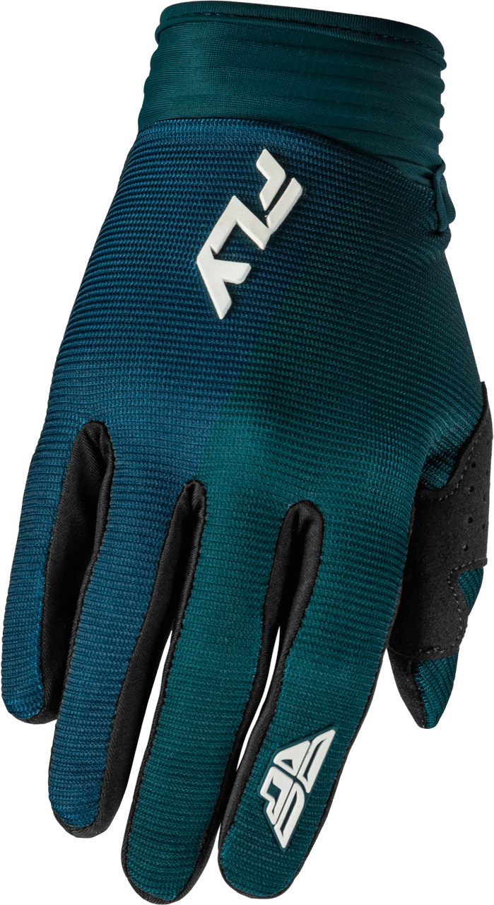 F-16 GLOVES TEAL/WHITE LG
