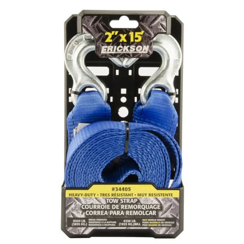 2" X 15' TOW STRAP BLUE 8500#