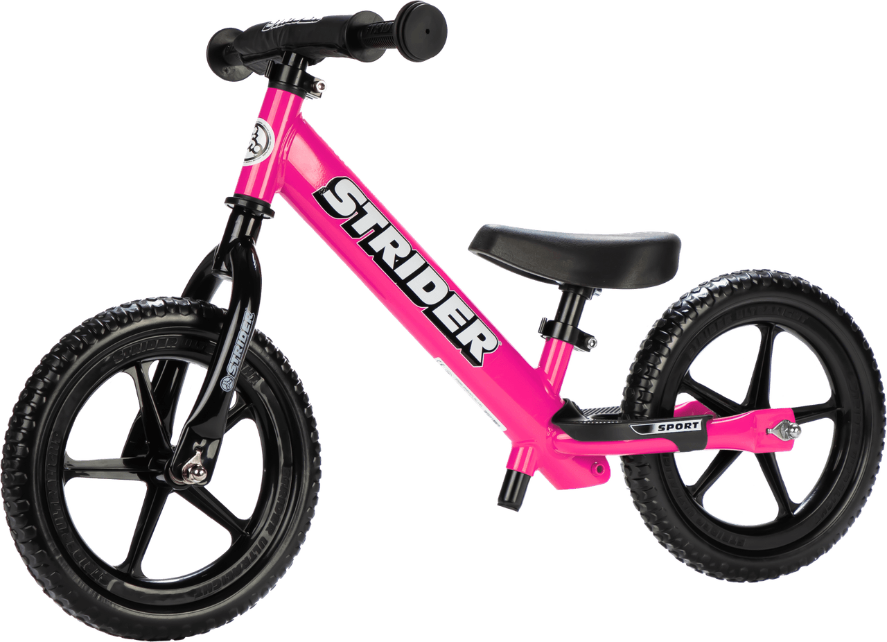 STRIDER 12 SPORT BIKE PINK