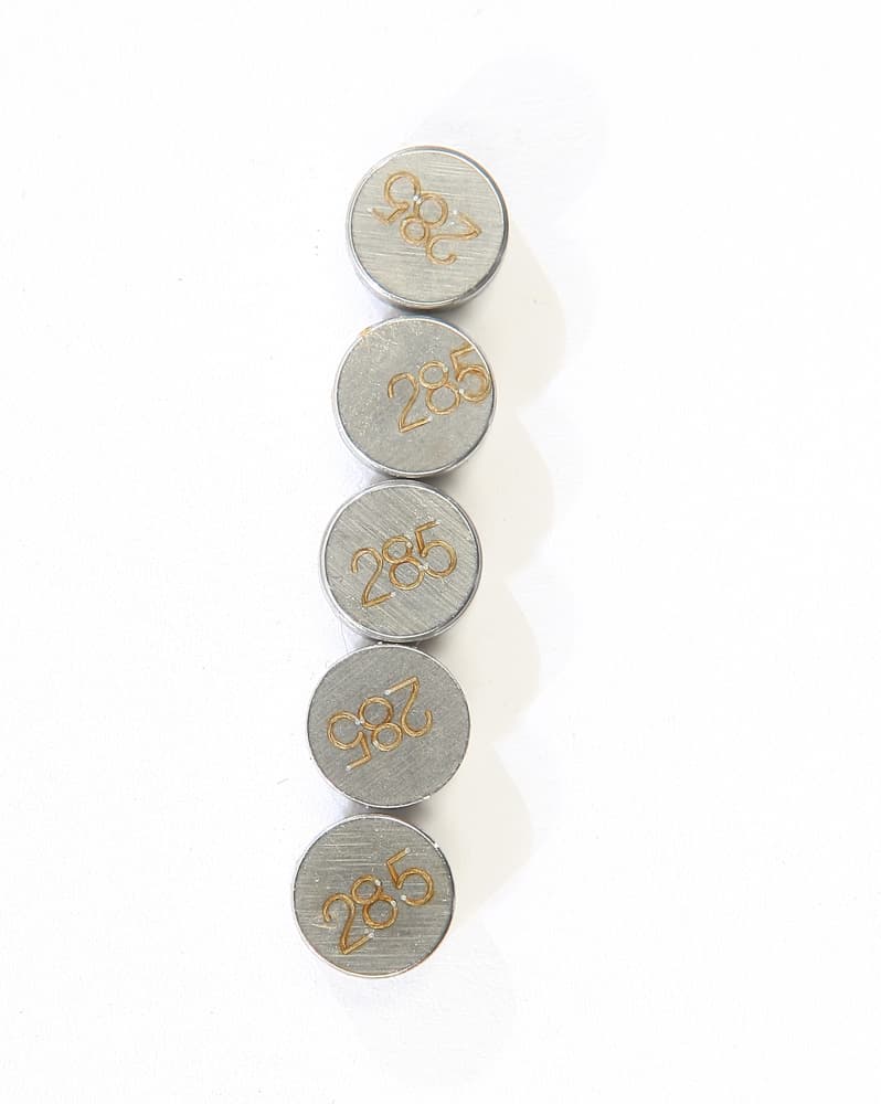 VALVE SHIMS 2.85MMX7.5MM 5/PK