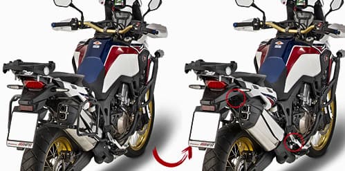 Givi Side Case Hardware
