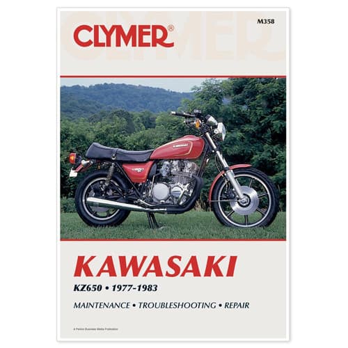CLYMER MANUAL KAWASAKI KZ650 1977-1983