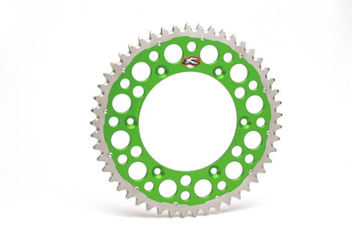 RENTHAL TWINRING SPROCKET GREEN 51T