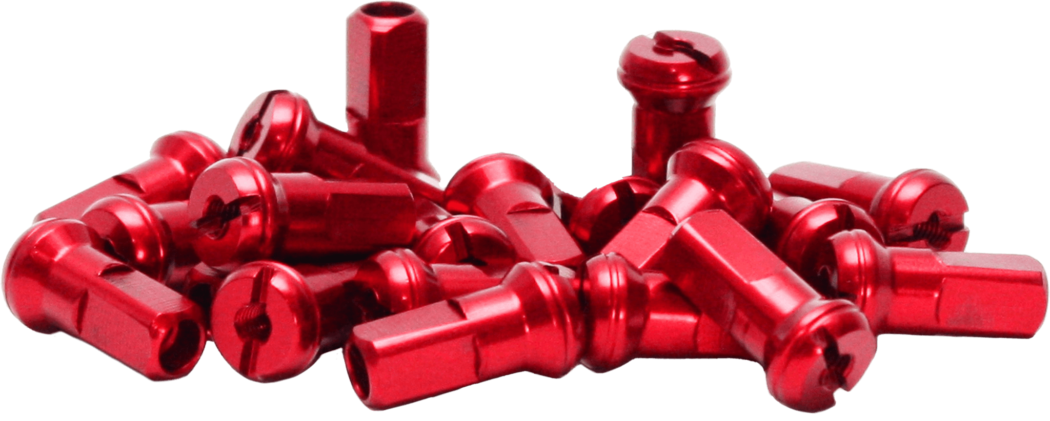 SPOKE NIPPLES RED