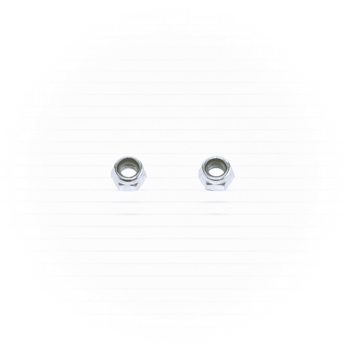 NYLON LOCK NUT M5 10/PK