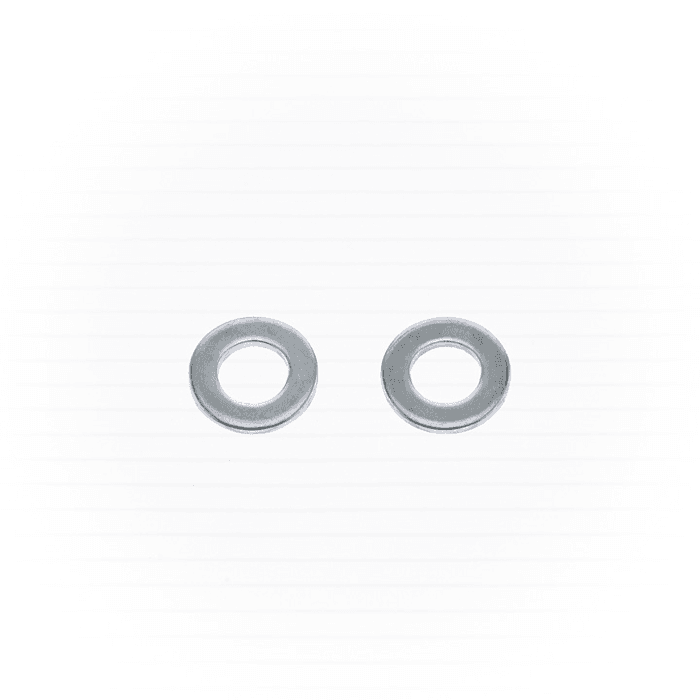 FLAT WASHERS 8MM 10/PK
