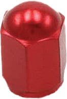 Drc Air Valve Caps Red 2/Pack