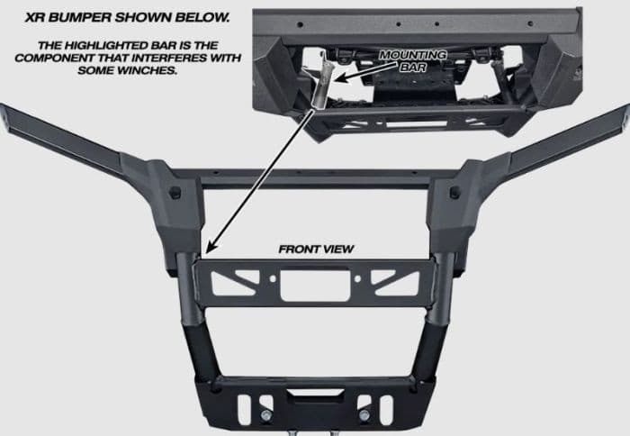 KFI Winch Mount, image 4 of 4