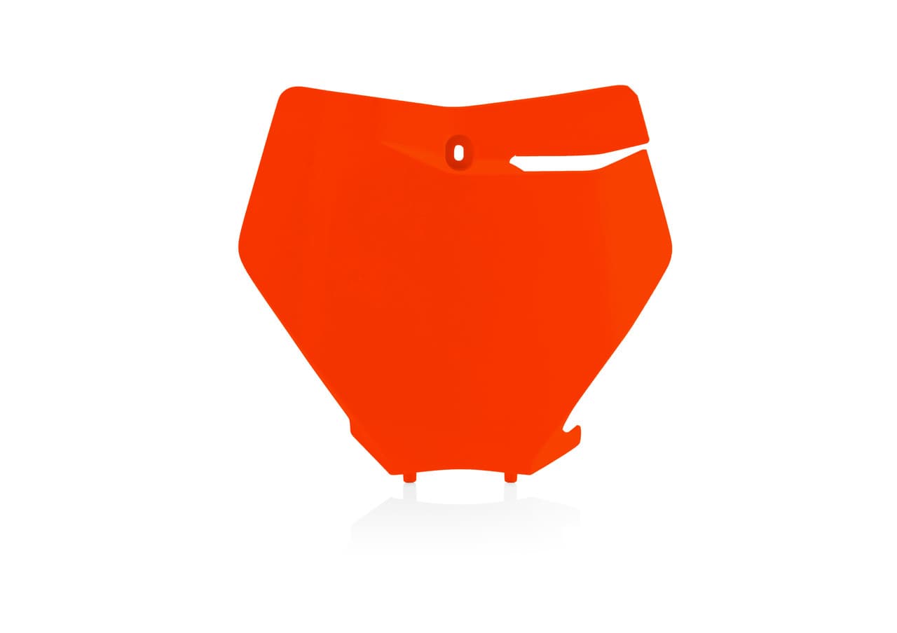 FRONT NUMBER PLATE ORANGE