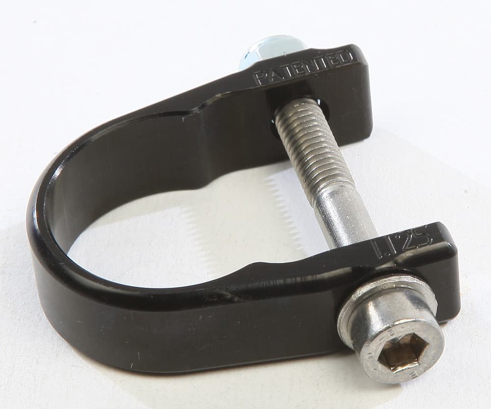 1.125" STRAP CLAMP BLACK