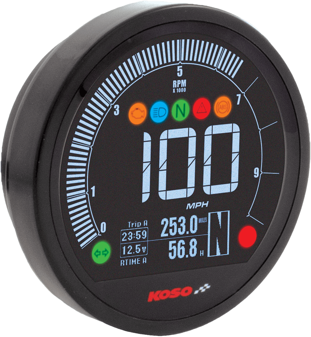DL-04 SPEEDO BLACK UNIVERSAL