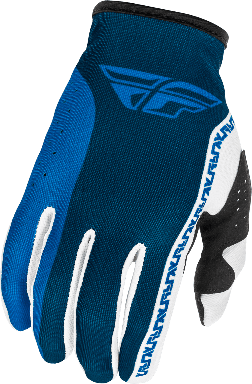 LITE GLOVES BLUE/WHITE SM
