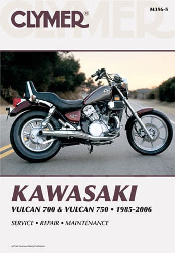 CLYMER MANUAL KAWASAKI VULCAN 700/750