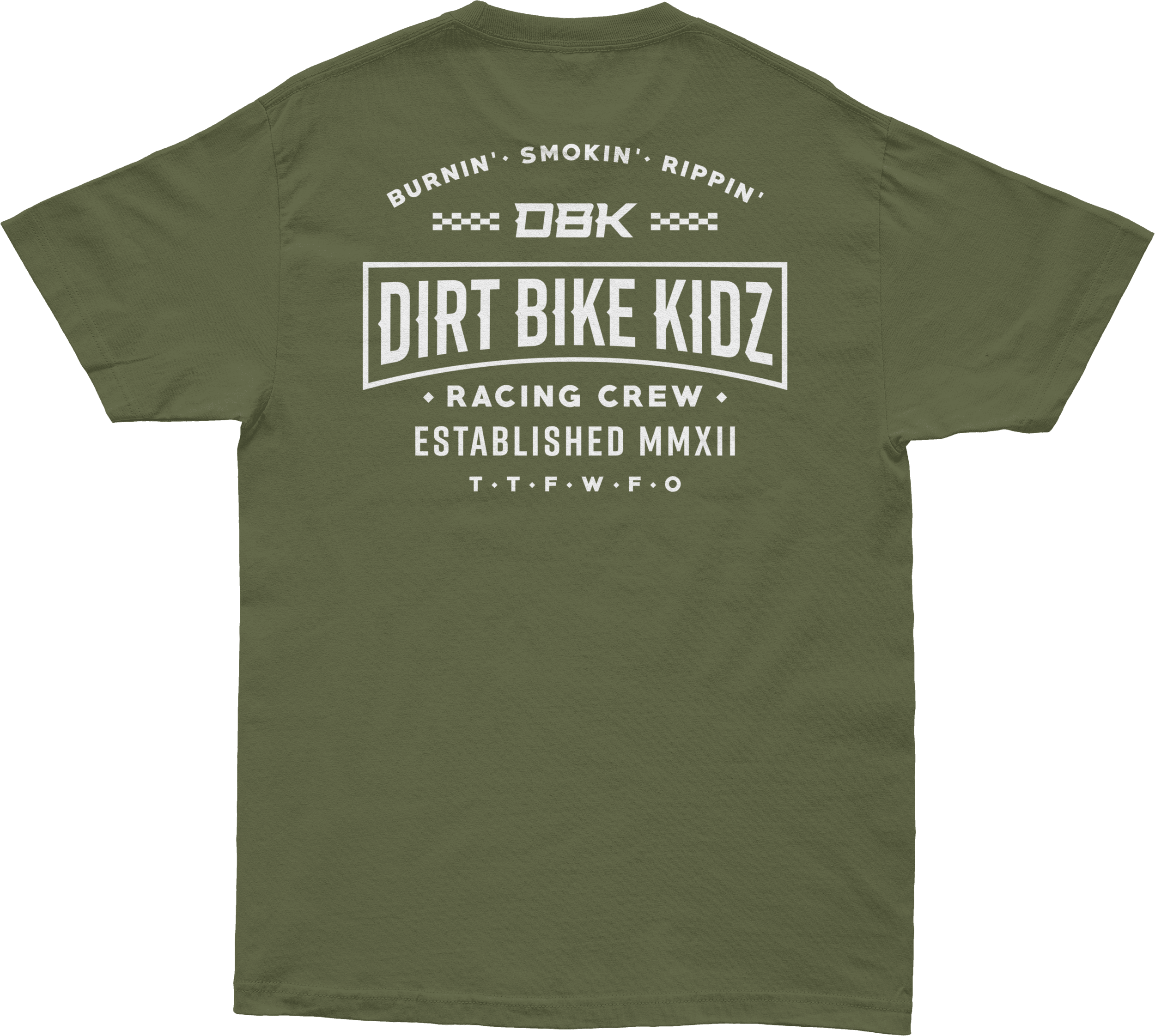 SPEED & STYLE TEE MILITARY GREEN MD