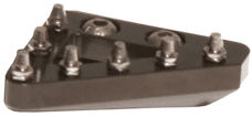 SOLID REAR BRAKE TIP MAGNESIUM